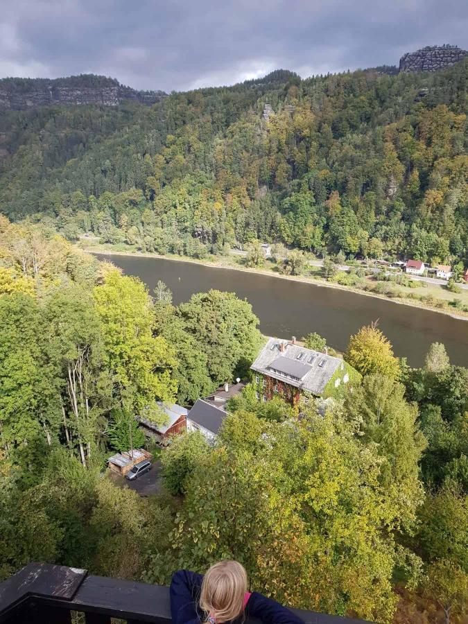Burg Schöna Schmilka Exteriör bild