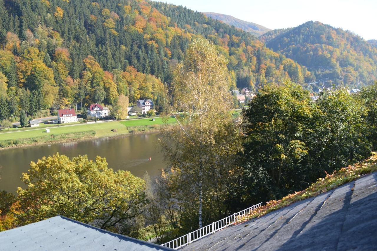 Burg Schöna Schmilka Exteriör bild